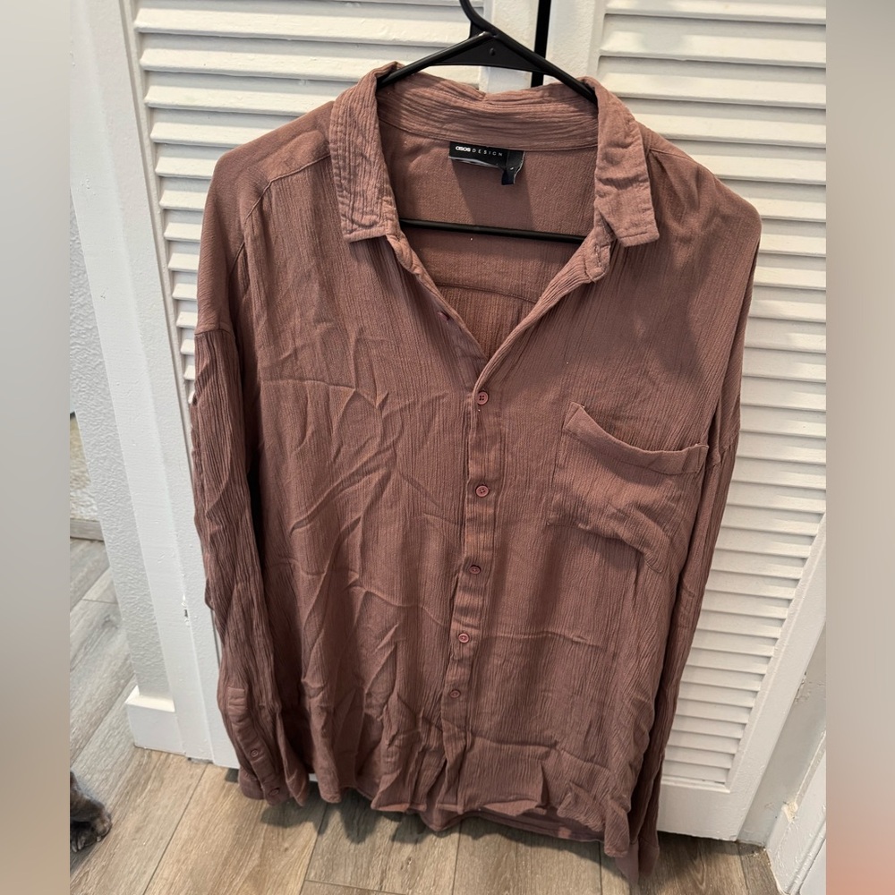 ASOS Button Up Longsleeve Shirt
